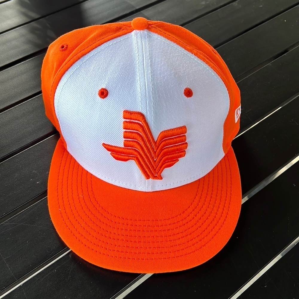 New w tag Corpus Christi Hooks New Era 59Fifty Fitted Authentic Cap 7.5